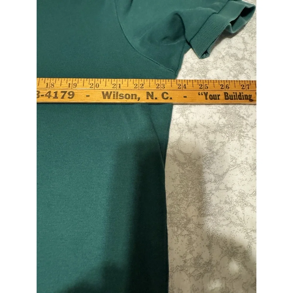 Vintage Polo by Ralph Lauren Polo Shirt Men's L Forrest Green Orange Pony Prep